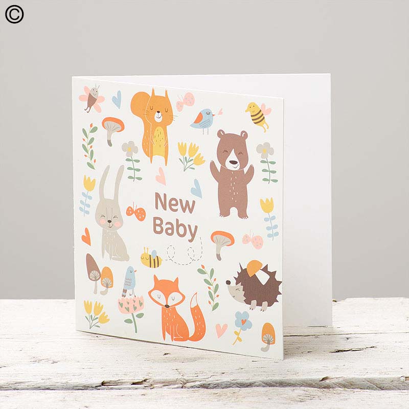 New Baby Greetings Card