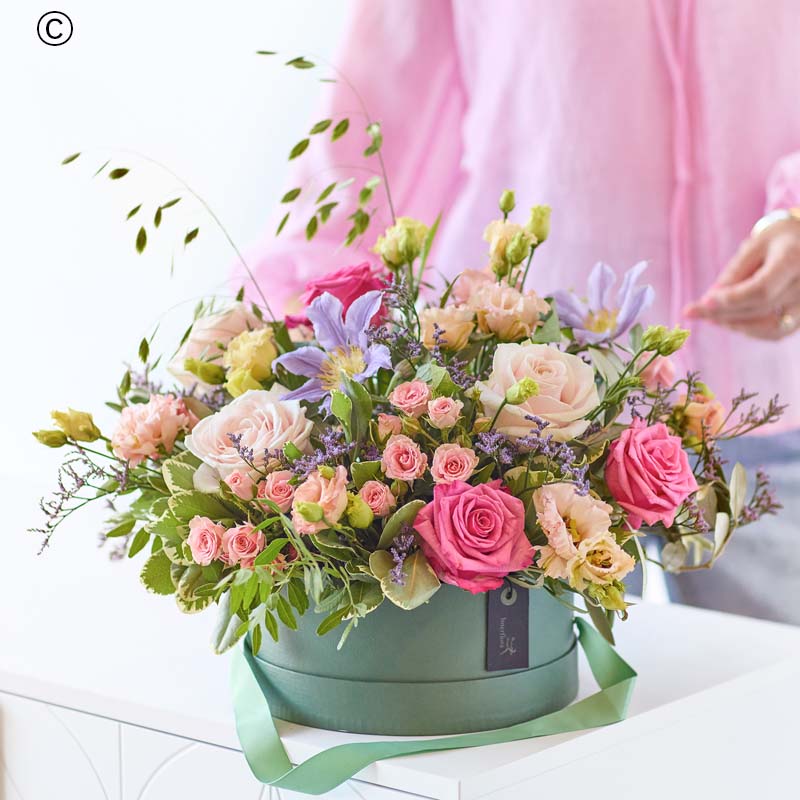 Florist Choice Hatbox Arrangement