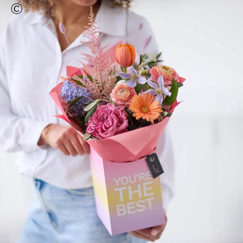 Mother's Day Gift Box Bouquet