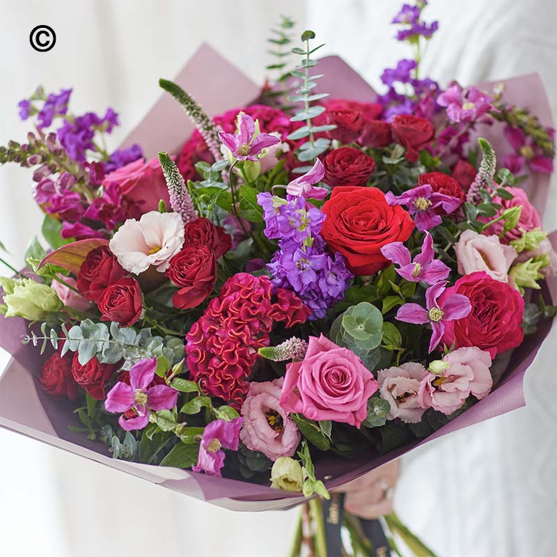 Luxury Valentine's Florist Choice Hand tied