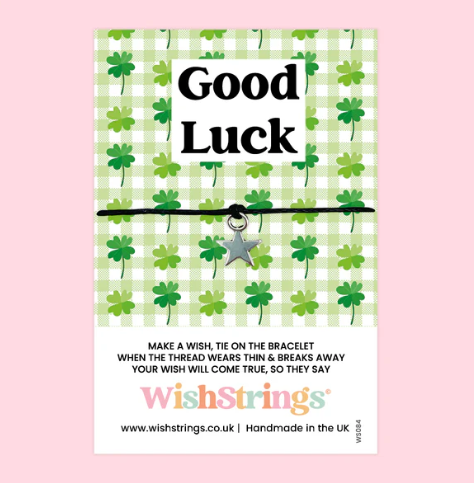 'Good Luck' Wish String Bracelet