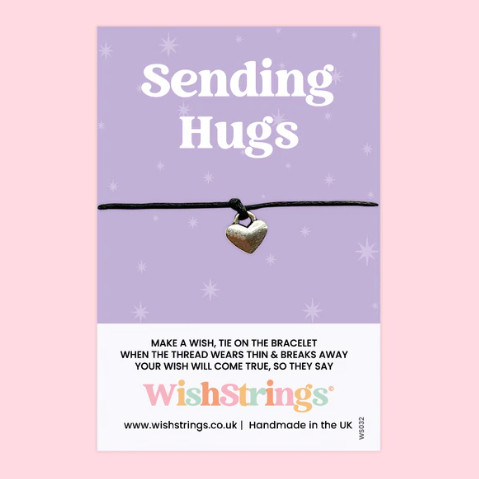 'Sending Hugs' Wish Strings Bracelet