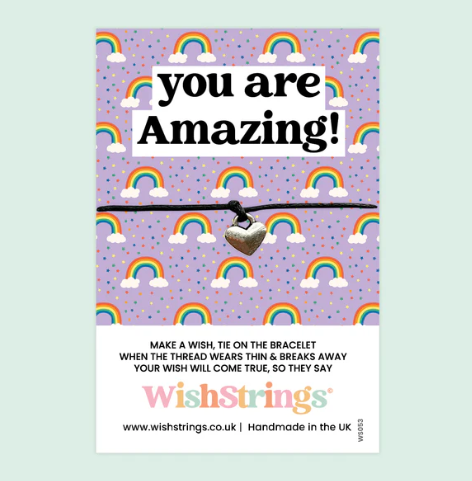 'You are Amazing' Wish String Bracelet
