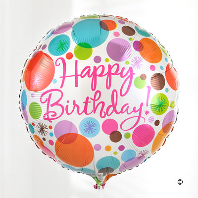 Happy Birthday Balloon - Abi's Arrangements Ltd