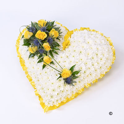 Yellow Massed Heart
