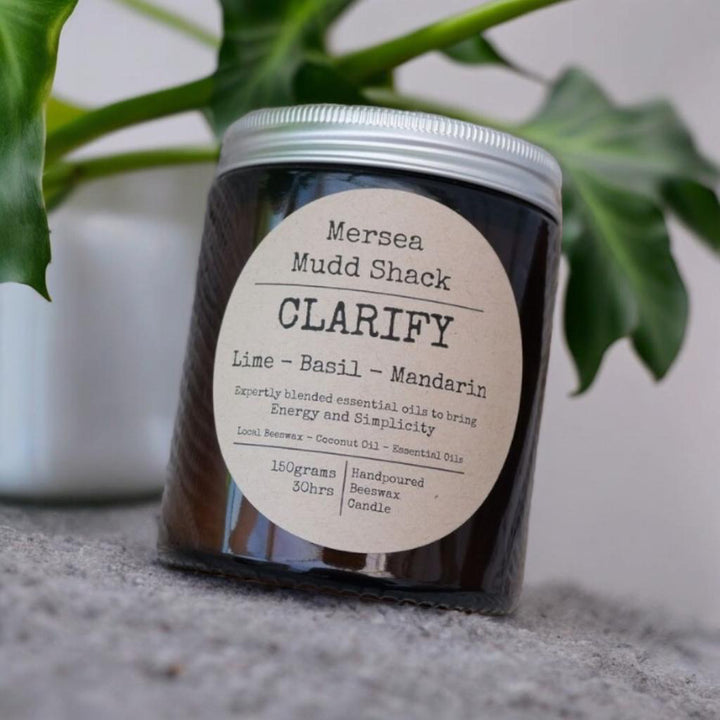 'Clarify' Aromatherapy Beeswax Candle