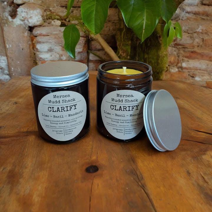 'Clarify' Aromatherapy Beeswax Candle