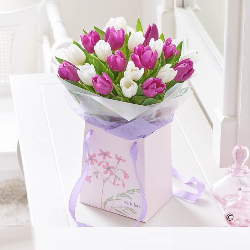 Mother's Day Tulip Gift Bag