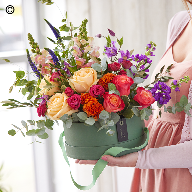 Valentine's Florist Choice Hatbox