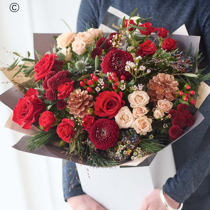 Luxury Christmas Florist Choice Giftbox