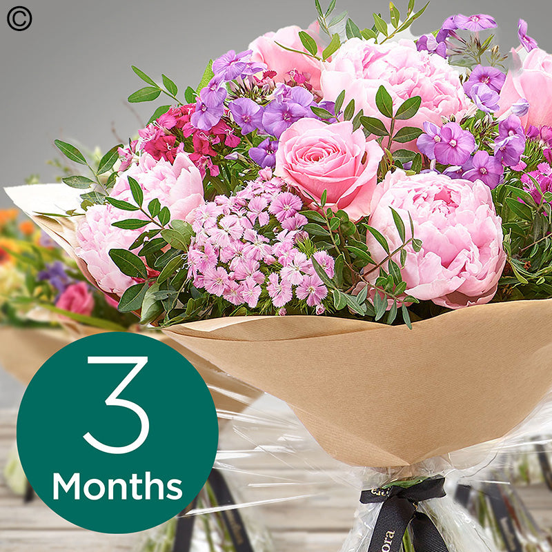 3 Month Flower Subscription - 10% Discount