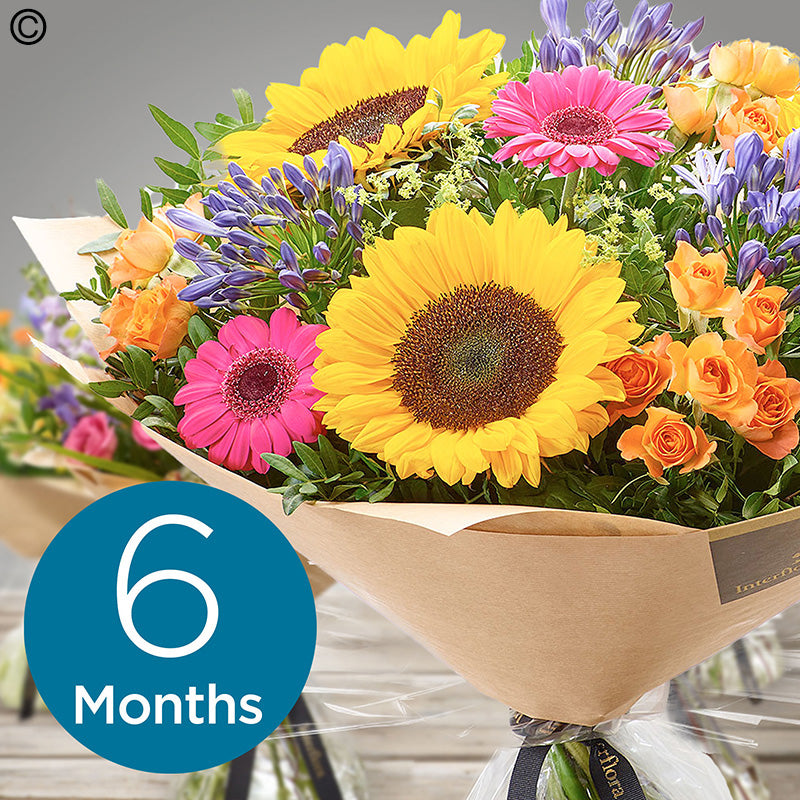 6 Month Flower Subscription - 10% Discount