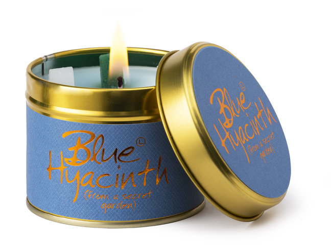 Blue Hyacinth Scented Candle