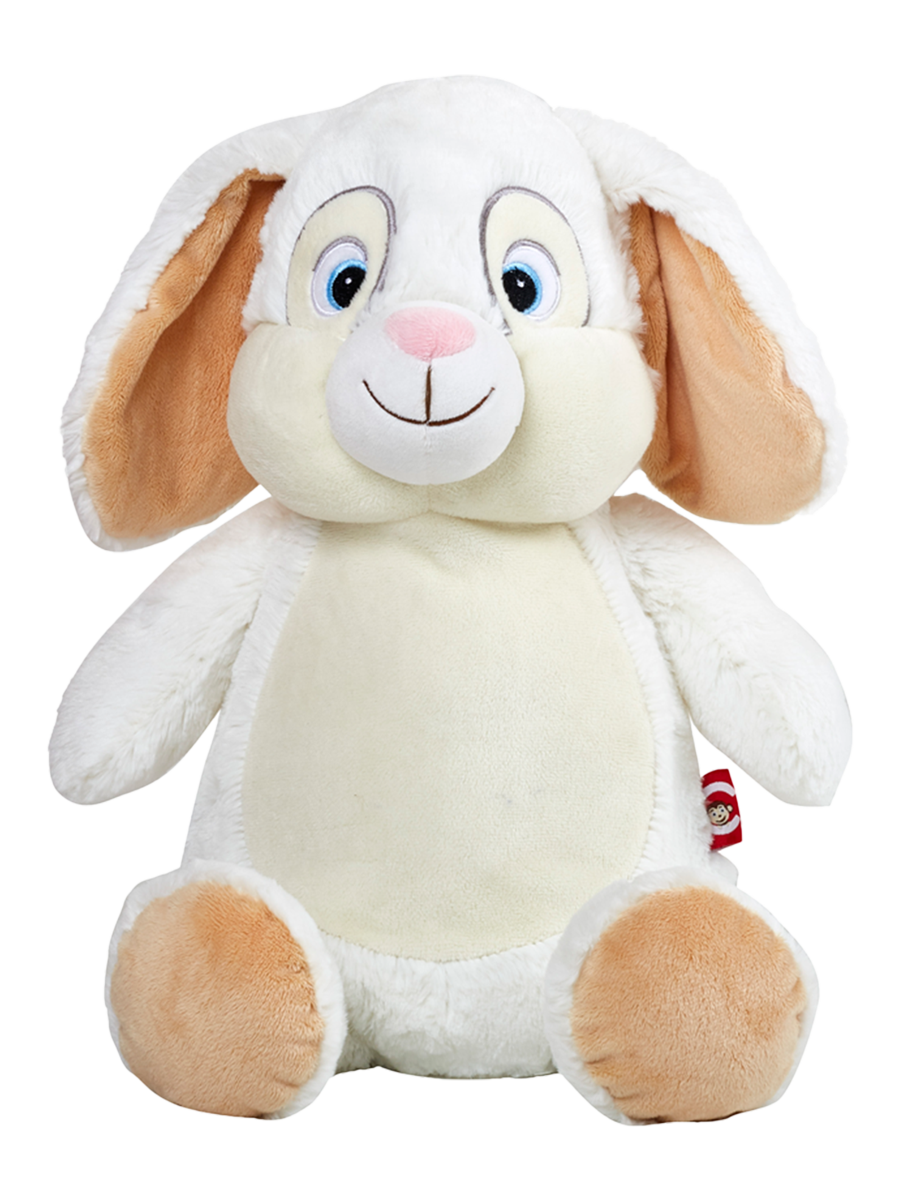 Clovis the White Bunny - Abi's Arrangements Ltd