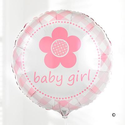 Baby Girl Balloon - Abi's Arrangements Ltd