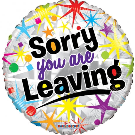 Sorry your Leaving Balloon - Abi's Arrangements Ltd